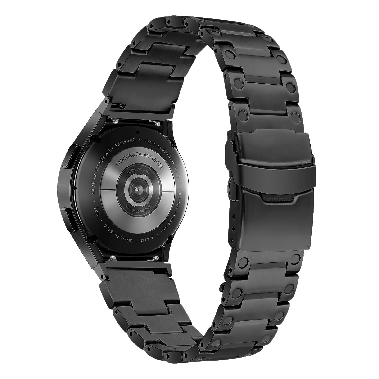 For Samsung Galaxy Watch 5 Active 40mm 44mm Watch 5 Pro 45mm Watchband Replacement Stainless Steel Wrist Strap For Samsung Galaxy Watch 5 Active 40mm 44mm Watch 5 Pro 45mm Watchband Replacement Stainless Steel Wrist Strap